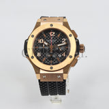 HUBLOT BIG BANG REF. 301.M, 18K ROSE GOLD, TITANIUM & CERAMIC AUTOMATIC CHRONOGRAPH