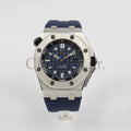 AUDEMARS PIGUET ROYAL OAK OFFSHORE DIVER 15710ST.OO.A052CA.01 BLUE INDEX STAINLESS STEEL RUBBER