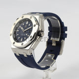 AUDEMARS PIGUET ROYAL OAK OFFSHORE DIVER 15710ST.OO.A052CA.01 BLUE INDEX STAINLESS STEEL RUBBER