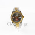 DATEJUST 41 MM 2-TONE OYSTER FLUTED GRAY ROMAN CLONE
