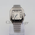 CARTIER  SANTOS DE WATCH MEDIUM MODEL, AUTOMATIC