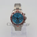 C0SMOGRAPH DAYT0NA SS CERAMIC  ROMAN BLUE DIAL 40MM